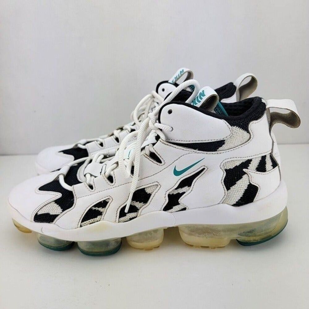 Nike Air Mens Size 11 VaporMax Gliese White Deep Emerald Green 2019 Sneakers A02